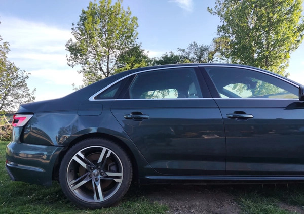 Audi A4 cena 61900 przebieg: 95814, rok produkcji 2017 z Byczyna małe 79